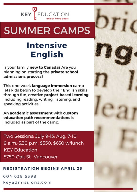 Intensive English Camp