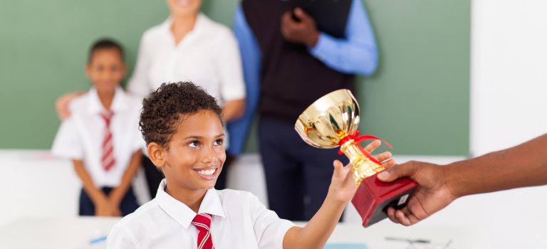 motivating children trophy